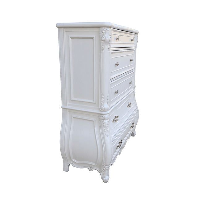 Furniture Of America Valentini Chest FM7419WH-C White Traditional - sofafair.com