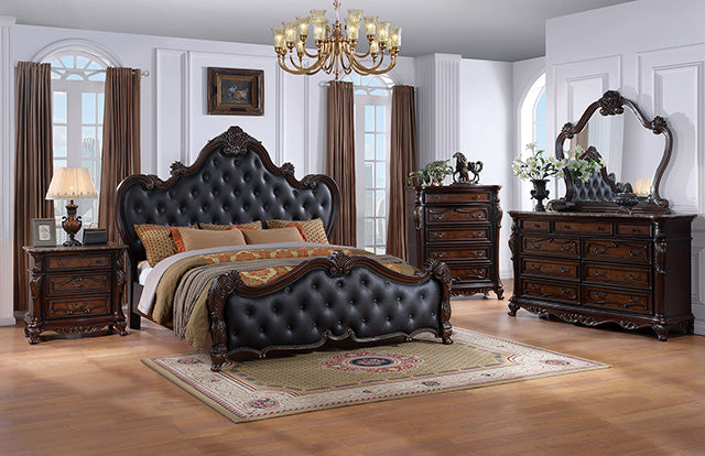 Furniture Of America Ventresca Dresser FM7635CH-D Dark Cherry Traditional - sofafair.com