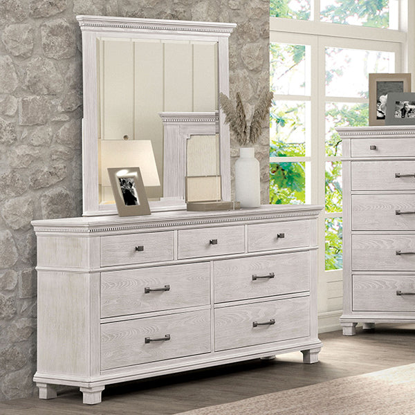 Furniture Of America Swanley Dresser FM7707GY-D Weathered Gray Transitional - sofafair.com