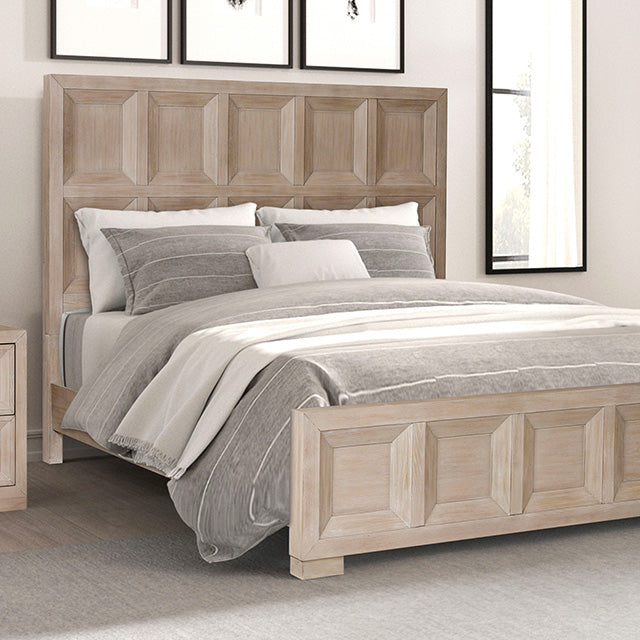 Furniture Of America Hatton Cross Bed FM79011NT-CONF Tawny Modern Classic - sofafair.com