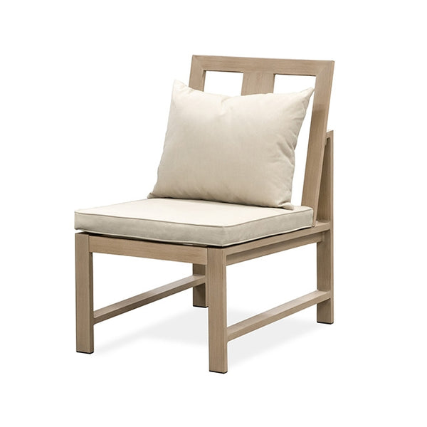 Furniture Of America Bordeaux Armless Chair (2/CTN) GM-2020-2PK Beige/Natural Contemporary - sofafair.com