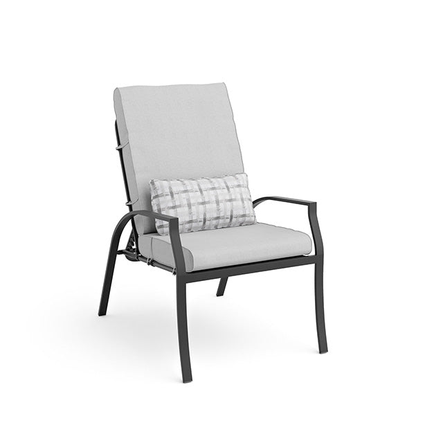 Furniture Of America Palma Adjustable Chairs (6/CTN) GM-2023-6PK Black/Gray Contemporary - sofafair.com