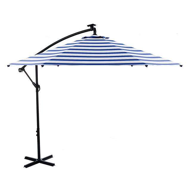 Furniture Of America Glam Cantilever Umbrella GM-3003BL Blue Contemporary - sofafair.com