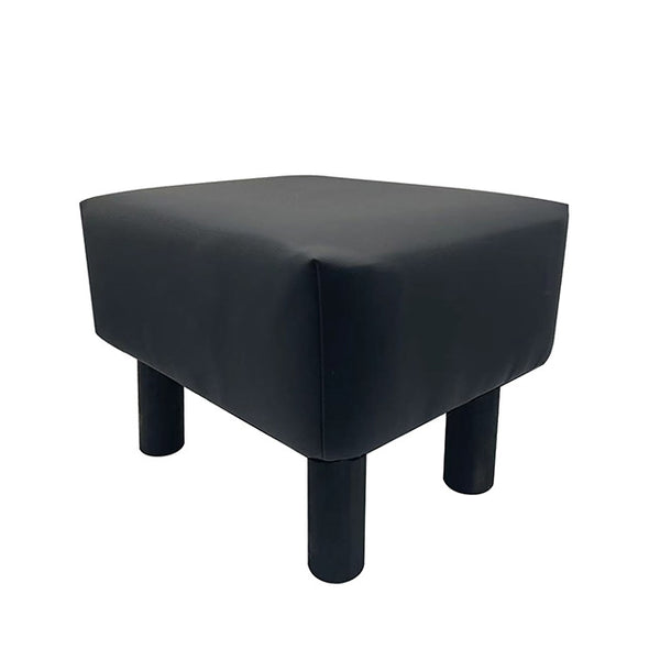 Furniture Of America Vale Footstool (2/CTN) GM-5011-2PK Black Contemporary - sofafair.com