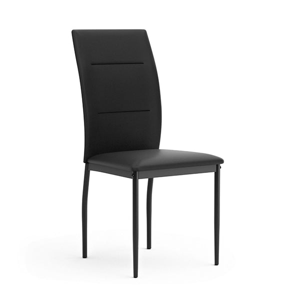 Furniture Of America Malin Chair (2/CTN) GM-5012-2PK Black Contemporary - sofafair.com