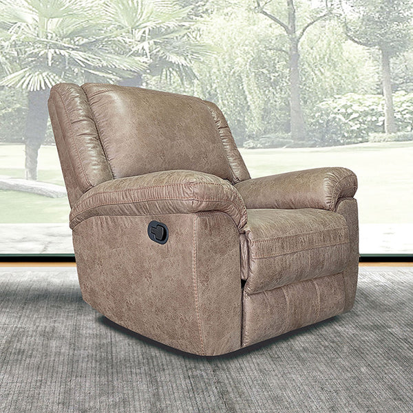 Furniture Of America Jambi Rocker Recliner NX6011BR-CH Brown Transitional - sofafair.com