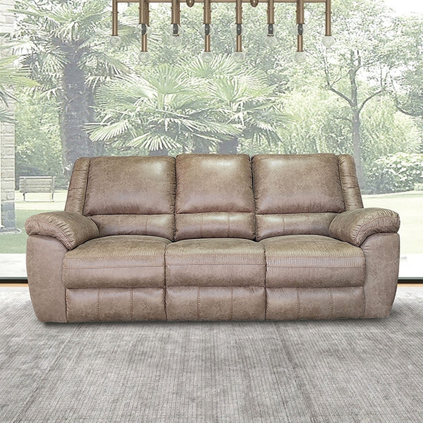 Furniture Of America Jambi Sofa NX6011BR-SF Brown Transitional - sofafair.com