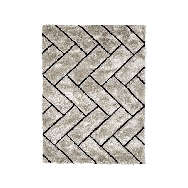 Furniture Of America Fermont Area Rug RG5195 Gray Contemporary - sofafair.com