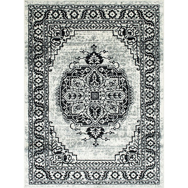 Furniture Of America Serang Area Rug RG5203 Gray/Black Contemporary - sofafair.com