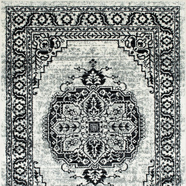 Furniture Of America Serang Area Rug RG5203 Gray/Black Contemporary - sofafair.com