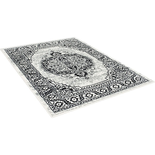 Furniture Of America Serang Area Rug RG5203 Gray/Black Contemporary - sofafair.com