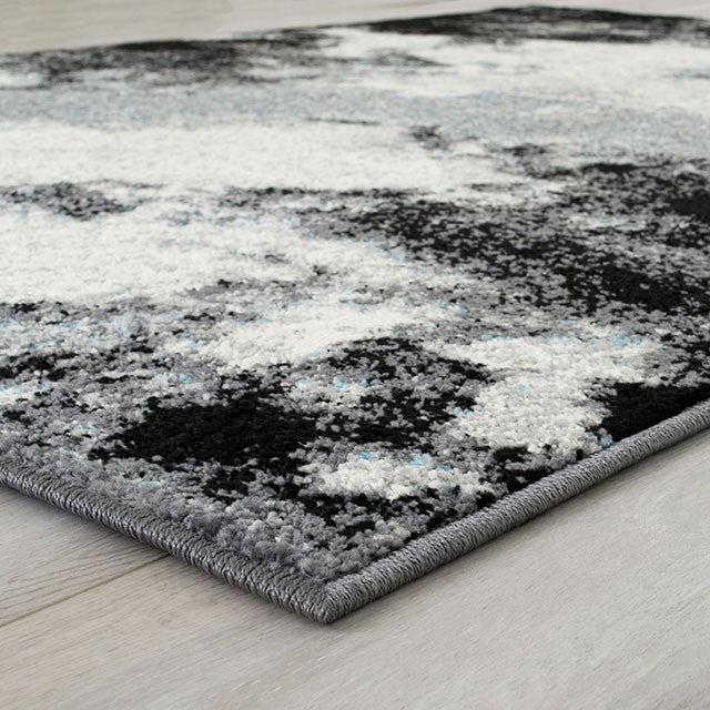 Furniture Of America Serang Area Rug RG5204 Gray/Black Contemporary - sofafair.com