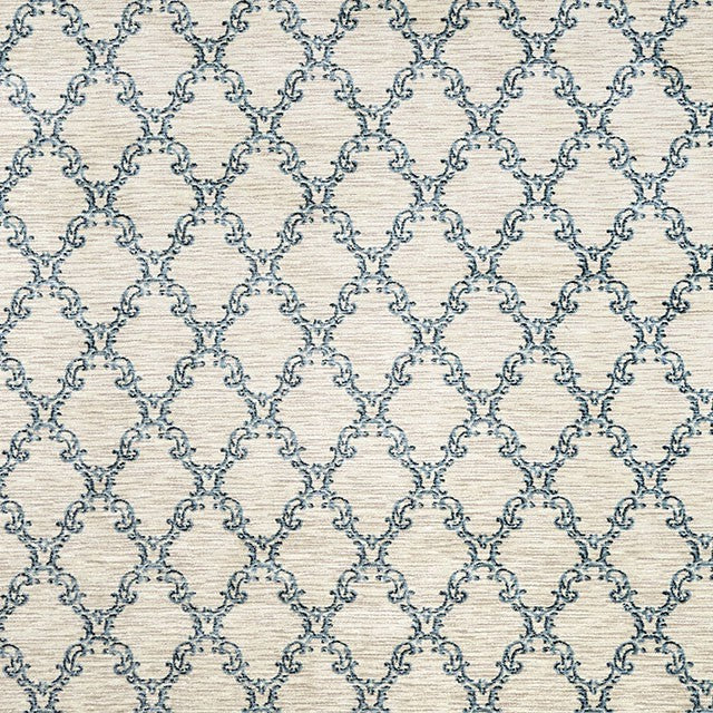 Furniture Of America Acanthus Area Rug RG8137 Light Gray/Blue Contemporary - sofafair.com