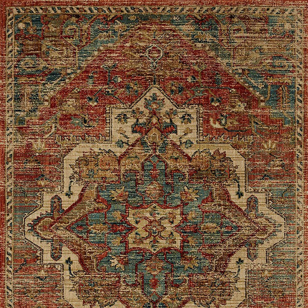 Furniture Of America Wilhelm Area Rug RG8160S Spice Rose Contemporary - sofafair.com