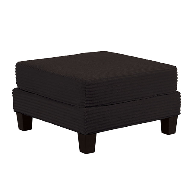 Furniture Of America Moretaine Storage Ottomen SL6932BK-OT Black Contemporary - sofafair.com