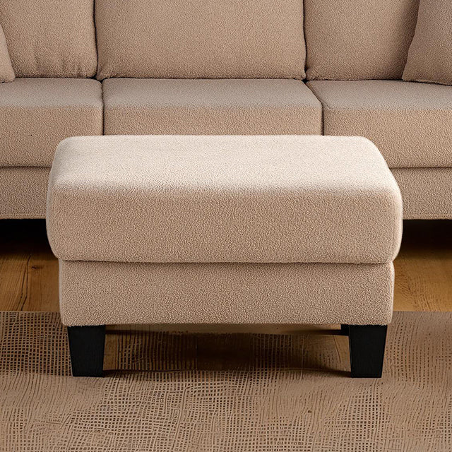 Furniture Of America Cinderford Storage Ottomen SL6936BG-OT Beige Contemporary - sofafair.com