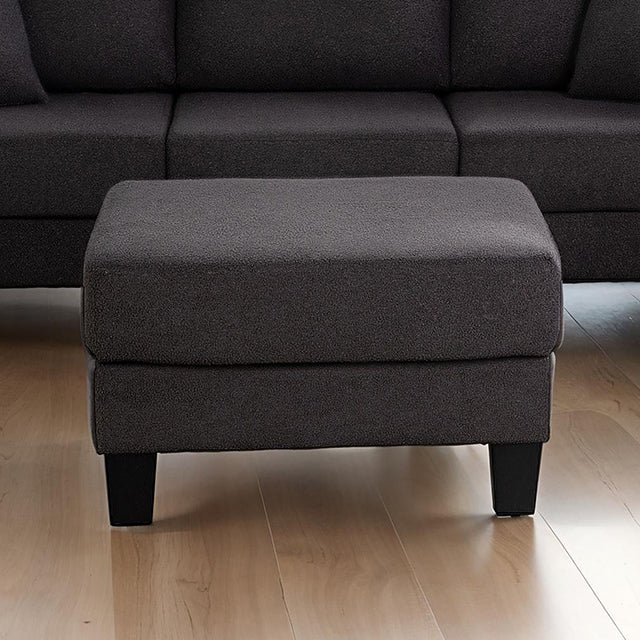 Furniture Of America Cinderford Storage Ottomen SL6936DG-OT Dark Gray Contemporary - sofafair.com