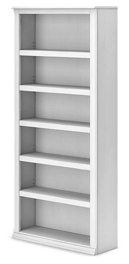 Kanwyn Large Bookcase H777-17 White Traditional Home Office Cases By Ashley - sofafair.com