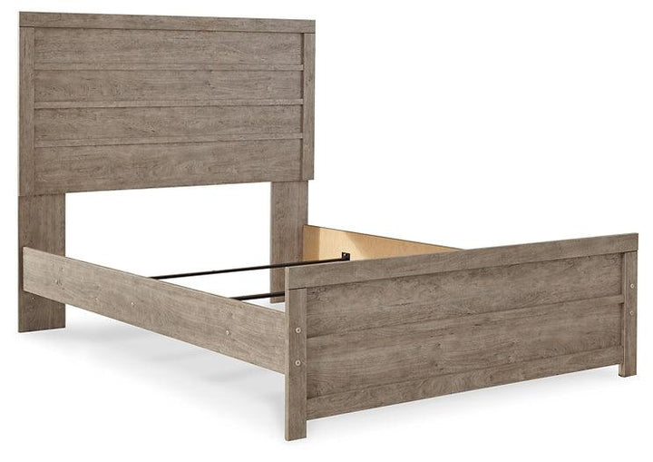 Culverbach Full Panel Bed B070B3 Black/Gray Casual Youth Beds By Ashley - sofafair.com