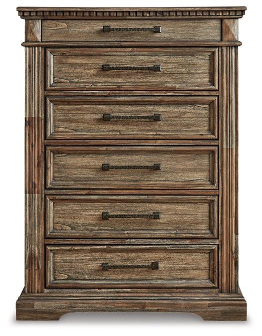 Markenburg Chest of Drawers B770-46 Brown/Beige Traditional Master Bed Cases By Ashley - sofafair.com