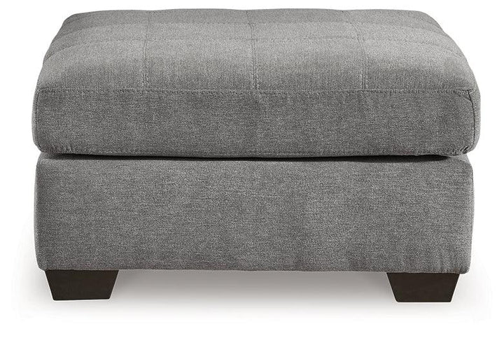 5530508 Black/Gray Contemporary Marleton Oversized Accent Ottoman By AFI - sofafair.com