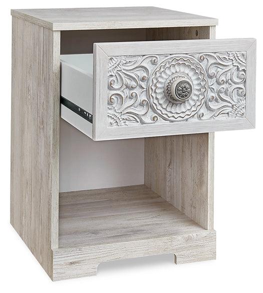 EB1811-291 White Casual Paxberry Nightstand By Ashley - sofafair.com