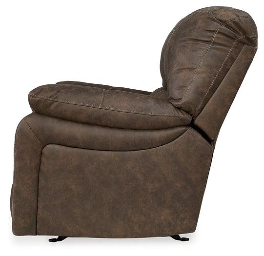 Kilmartin Recliner 4240425 Brown/Beige Contemporary Motion Recliners - Free Standing By AFI - sofafair.com