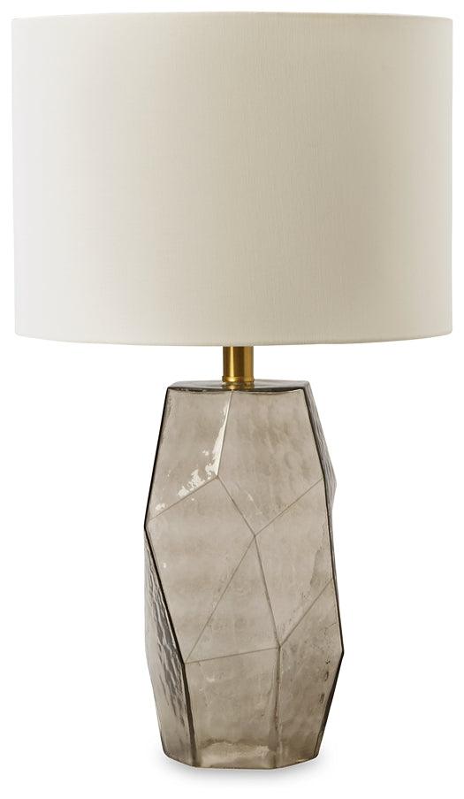 L430794 Black/Gray Contemporary Taylow Table Lamp By Ashley - sofafair.com