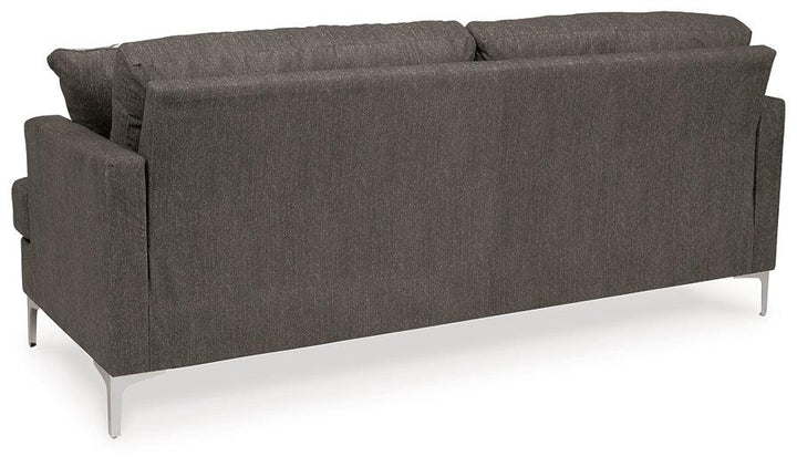 Arcola RTA Sofa 82604S1 Black/Gray Contemporary Stationary Upholstery By Ashley - sofafair.com