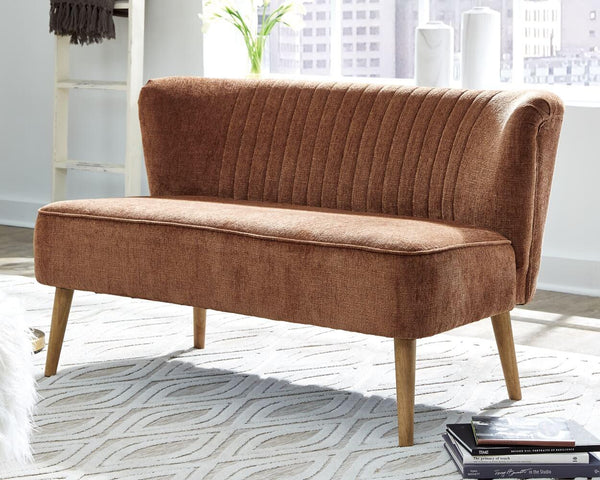 Collbury Accent Bench A3000281 Brown/Beige Contemporary Accent Chairs - Free Standing By Ashley - sofafair.com
