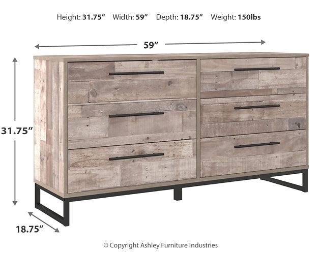 EB2320-231 Brown/Beige Casual Neilsville Dresser By Ashley - sofafair.com