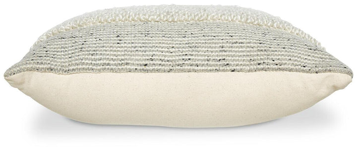 A1001004 White Casual Rowcher Pillow (Set of 4) By AFI - sofafair.com