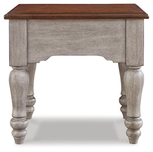 T741-3 Black/Gray Traditional Lodenbay End Table By Ashley - sofafair.com