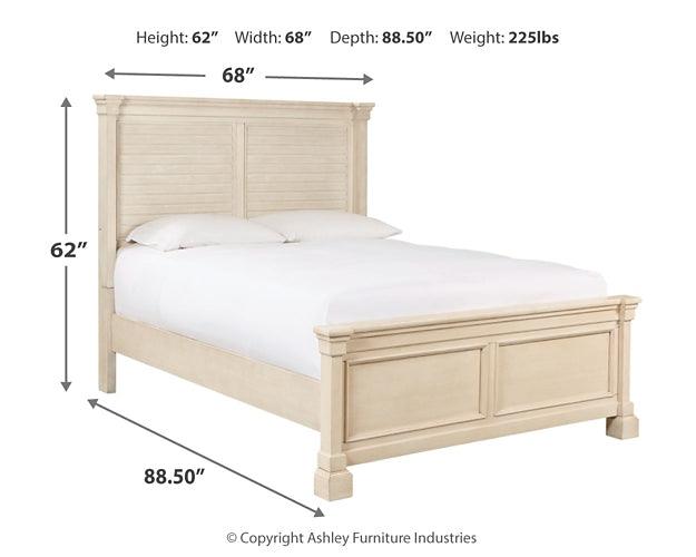 Bolanburg Queen Panel Bed B647B4 White Casual Master Beds By Ashley - sofafair.com