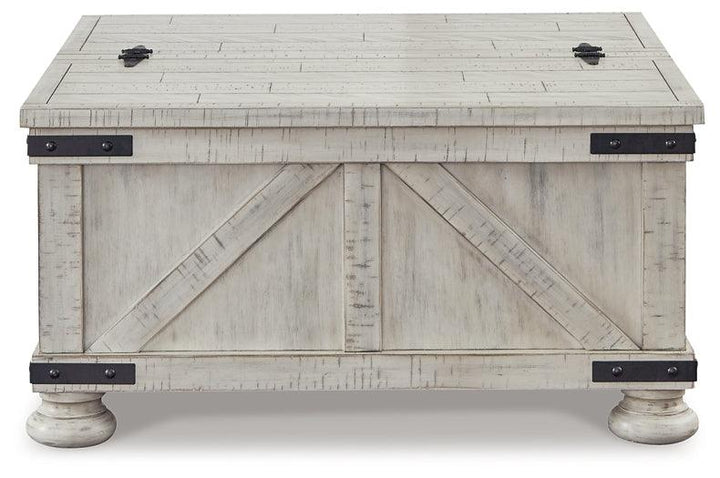 Carynhurst Coffee Table T929-20 White Casual Cocktail Table By Ashley - sofafair.com