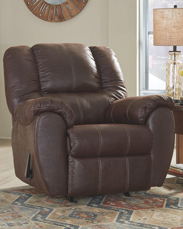 McGann Recliner 1030125 Walnut Contemporary Motion Recliners - Free Standing By AFI - sofafair.com