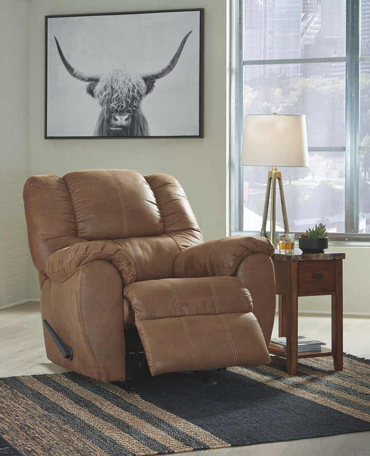 McGann Recliner 1030225 Saddle Contemporary Motion Recliners - Free Standing By AFI - sofafair.com