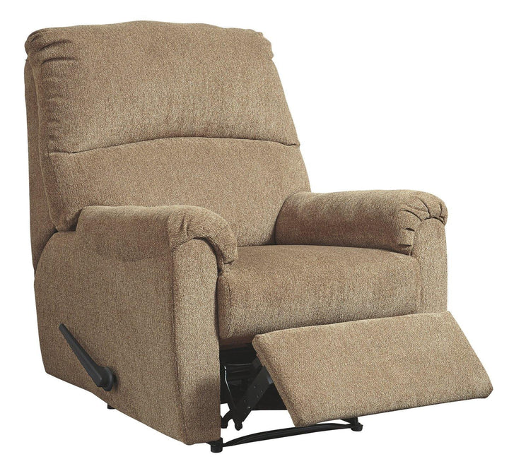 Nerviano Recliner 1080129 Mocha Contemporary Motion Recliners - Free Standing By AFI - sofafair.com