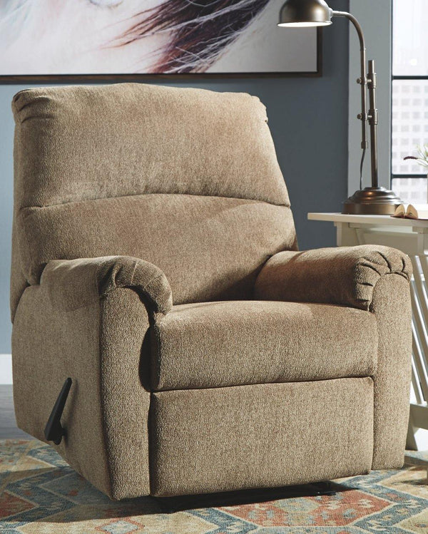 Nerviano Recliner 1080129 Mocha Contemporary Motion Recliners - Free Standing By AFI - sofafair.com