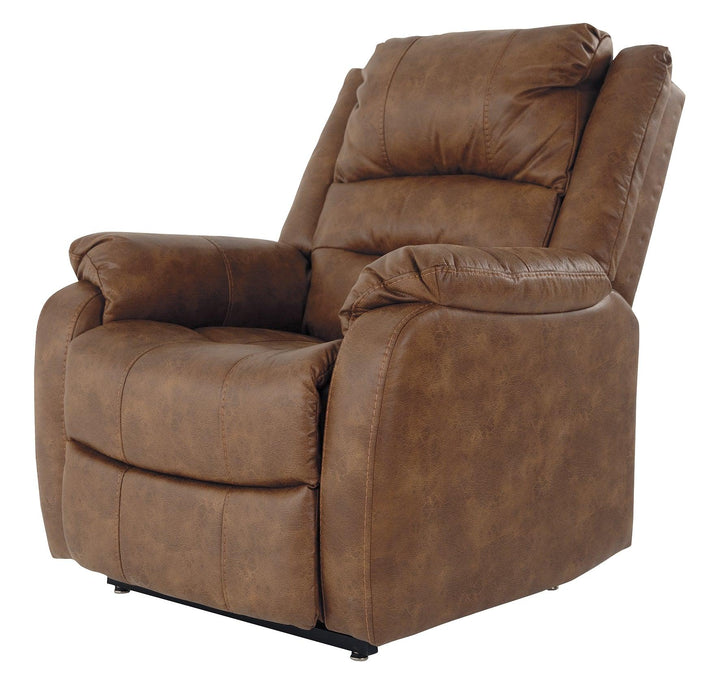 Yandel Power Lift Recliner 1090012 Saddle Contemporary Motion Recliners - Free Standing By AFI - sofafair.com