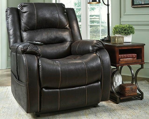Yandel Power Lift Recliner 1090112 Black Contemporary Motion Recliners - Free Standing By AFI - sofafair.com