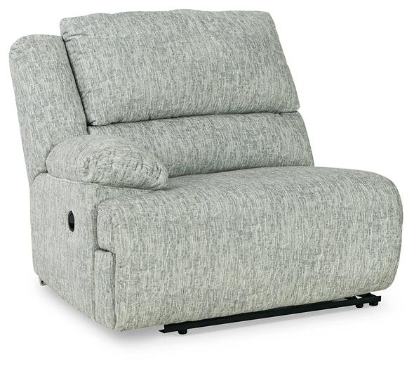McClelland 4-Piece Reclining Sectional 29302S19 Black/Gray Contemporary Motion Sectionals By AFI - sofafair.com