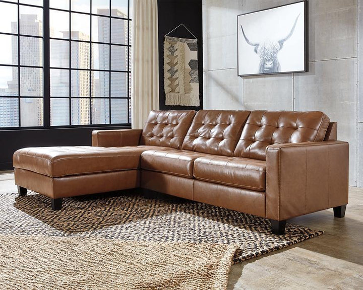 Baskove 2Piece Sectional with Chaise 11102S4 Auburn Contemporary Stationary Sectionals By AFI - sofafair.com