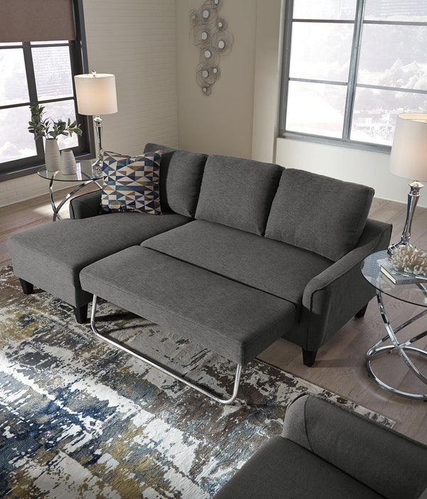 Jarreau Sofa Chaise Sleeper 1150271 Gray Contemporary Stationary Upholstery By AFI - sofafair.com