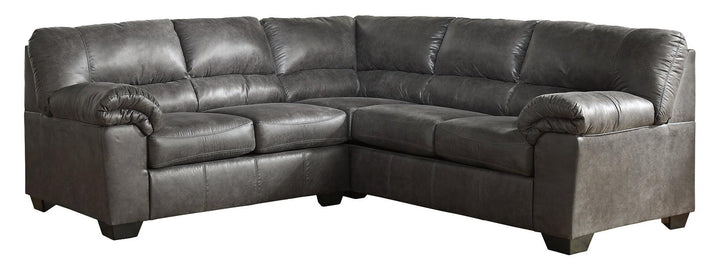 Bladen 2Piece Sectional 12021S1 Slate Contemporary Stationary Sectionals By AFI - sofafair.com