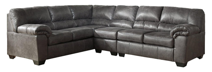 Bladen 3Piece Sectional 12021S4 Slate Contemporary Stationary Sectionals By AFI - sofafair.com