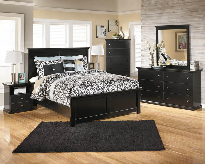 Maribel Chest of Drawers B138-46 Black/Gray Casual Master Bed Cases By Ashley - sofafair.com