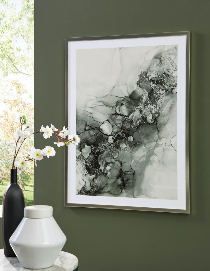 Breekins Wall Art A8000364 Green Contemporary Wall Art (Standard) By Ashley - sofafair.com