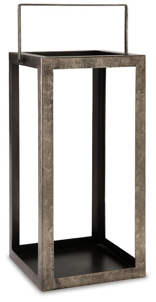 Briana Lantern A2000531 Black/Gray Contemporary Table Top Sets By AFI - sofafair.com