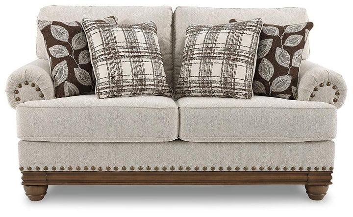 Harleson Sofa and Loveseat 15104U2 Wheat Traditional Stationary Upholstery Package By AFI - sofafair.com